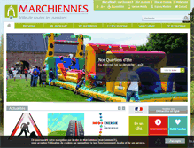 Tablet Screenshot of marchiennes.fr